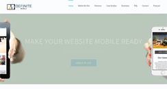 Desktop Screenshot of definitemobile.com