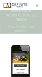 Mobile Screenshot of definitemobile.com