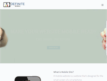 Tablet Screenshot of definitemobile.com